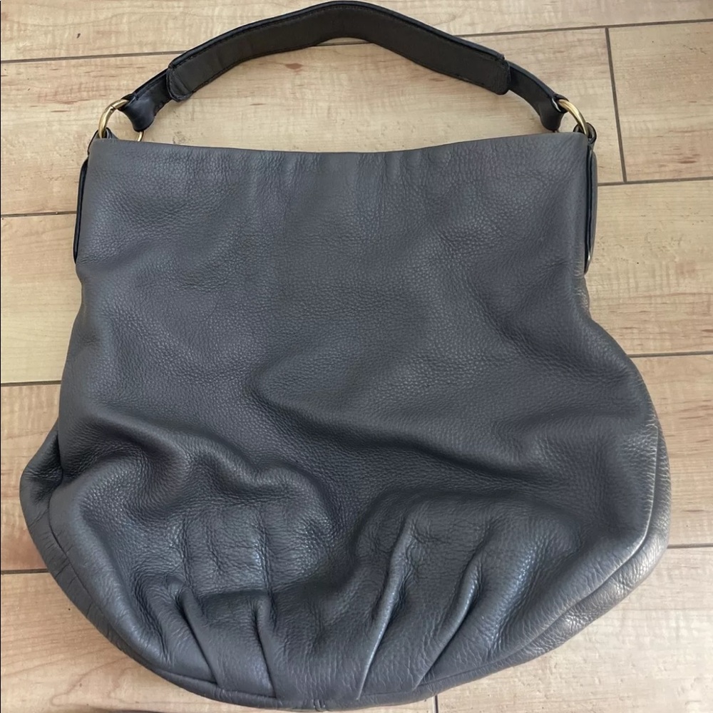 Marc by Marc Jacobs Standard Supply Workwear Grey Pebbled Leather Bag - Picture 8 of 9